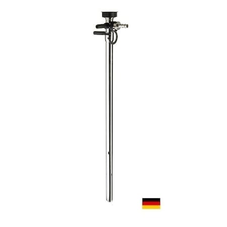 Flux Pump Tube, Stainless Steel, 39" Long.  For mixing and/or pumping. 24-ZORO0192